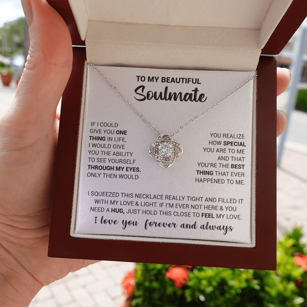 Soulmate - Endless Love - Love Knot Necklace