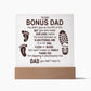 Father's Day Gift - Step dad - To my bonus dad #03