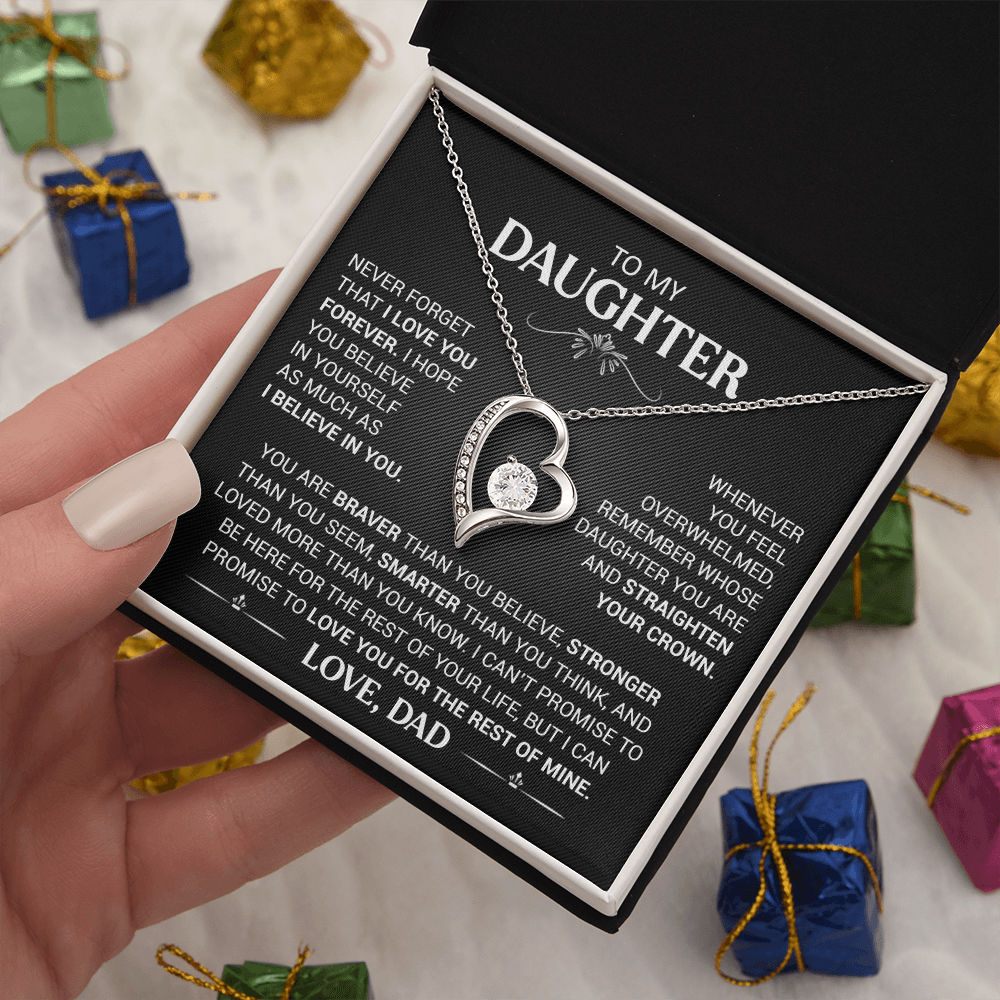 Daughter - This Old Lion Will Always Have Your Back - Necklace